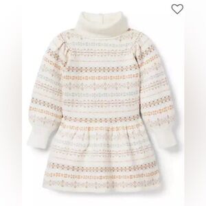 Cozy Patterned Knit Dress